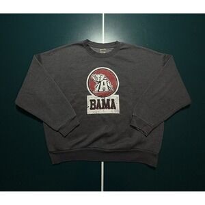 Alabama Crimson Tide Crewneck Sweatshirt Women's 2XL NCAA Football Pullover